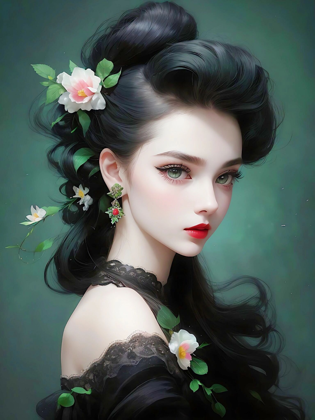 美女照片手机挡脸头像_美女照片游泳写真素材