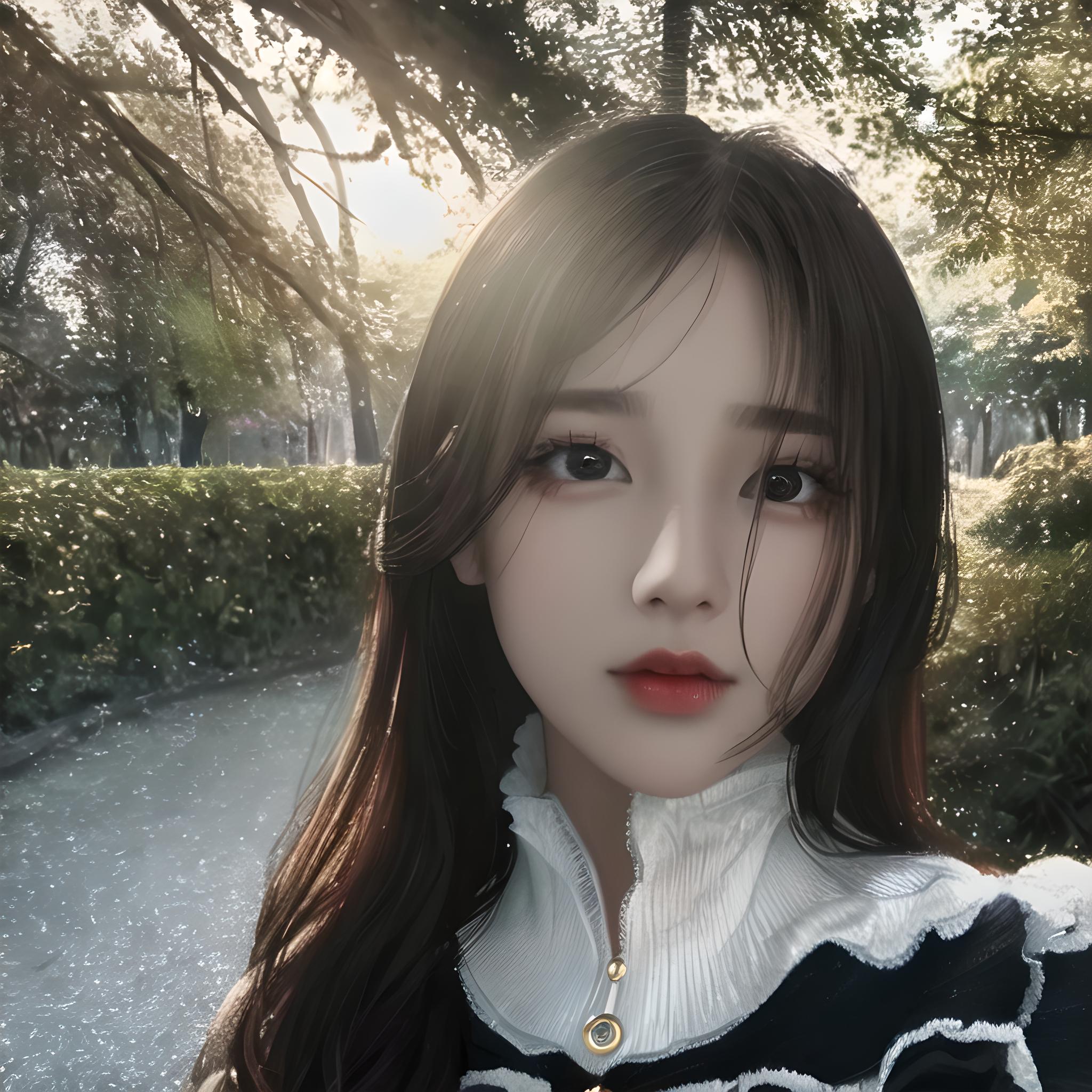 美女头像甜美可爱_美女图片微信头像侧脸
