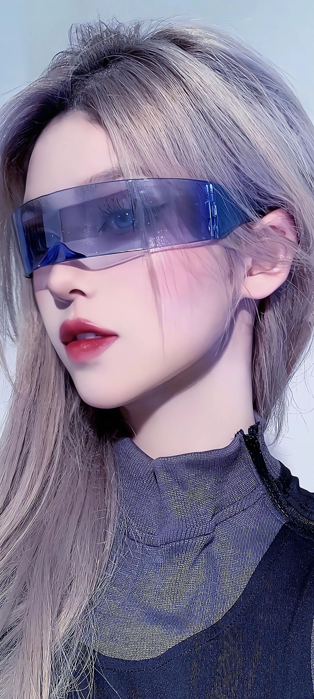 美女高雅造型_美女照片真人图片背面