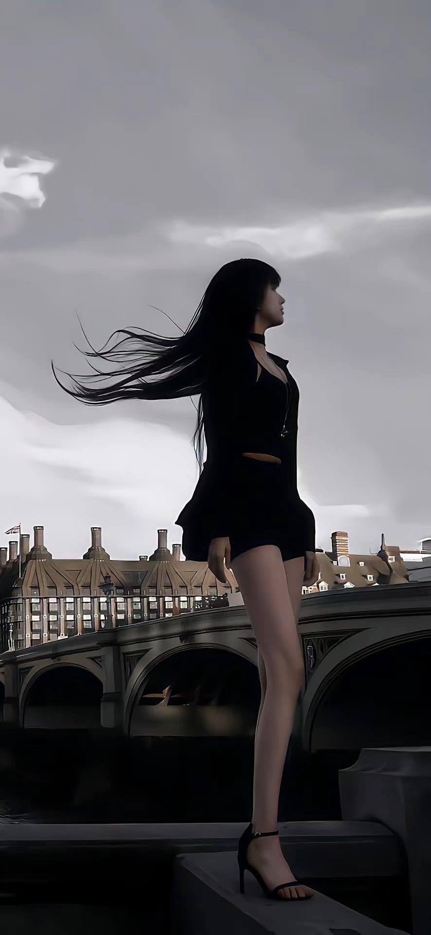美女头像真人侧脸_美女头像照片