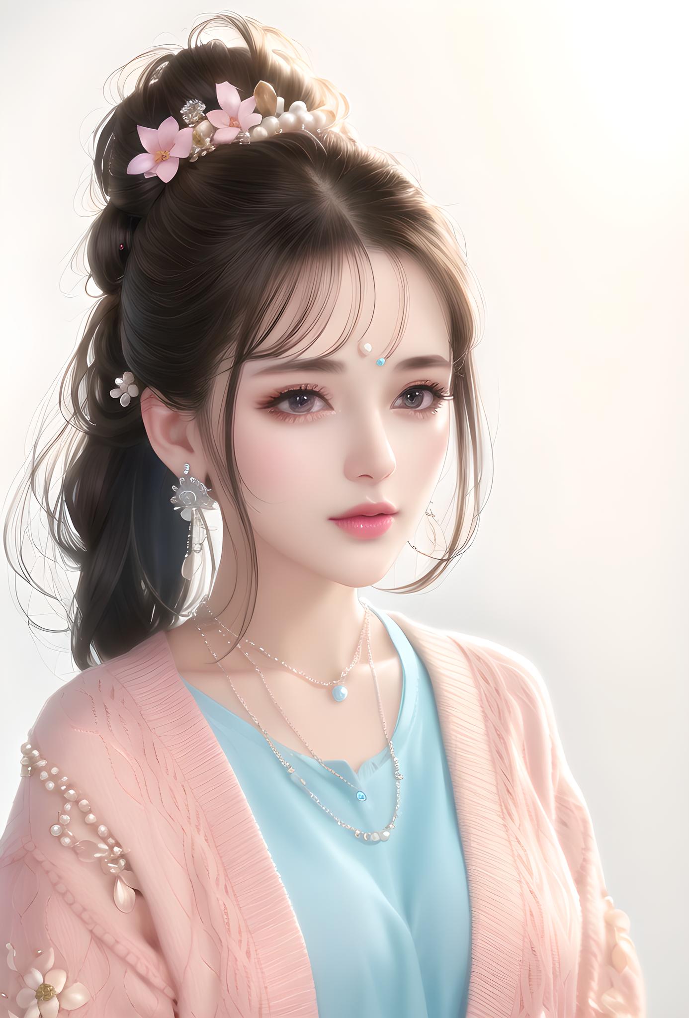 美女头像高冷_美女头像真人头像简约