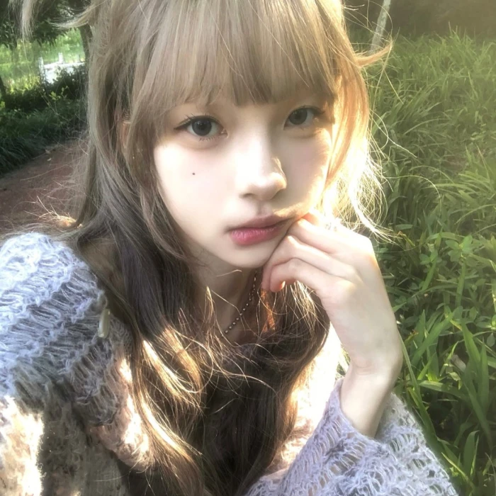 美女照片头发_美女时尚街拍